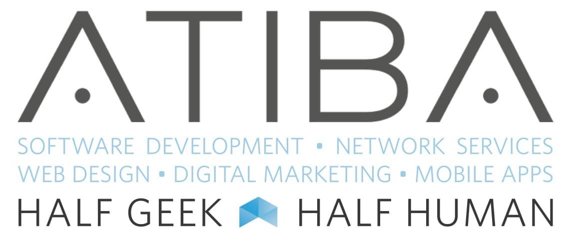 Atiba Logo with Services