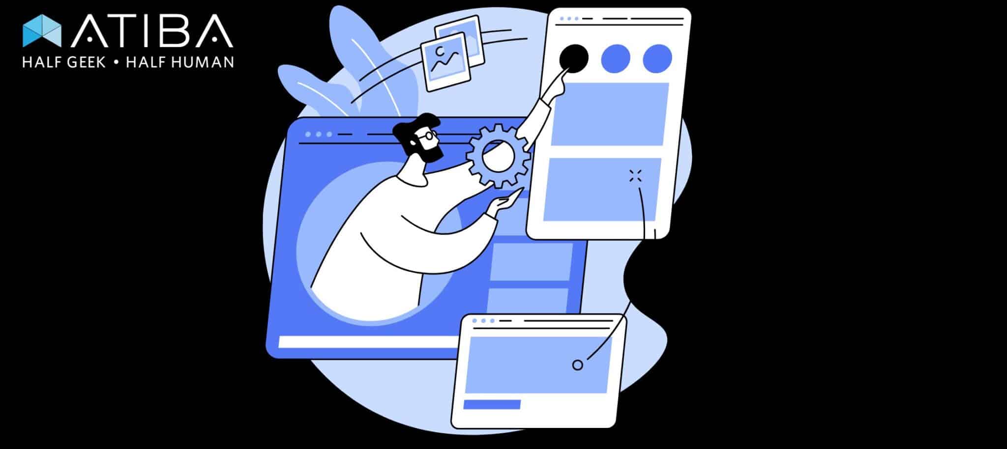 custom web design vs template