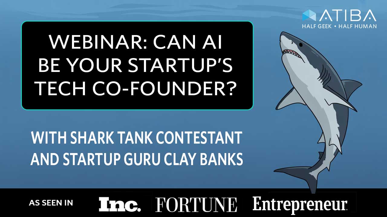 Webinar: Can AI Be Your Startup's Tech Co-founder?