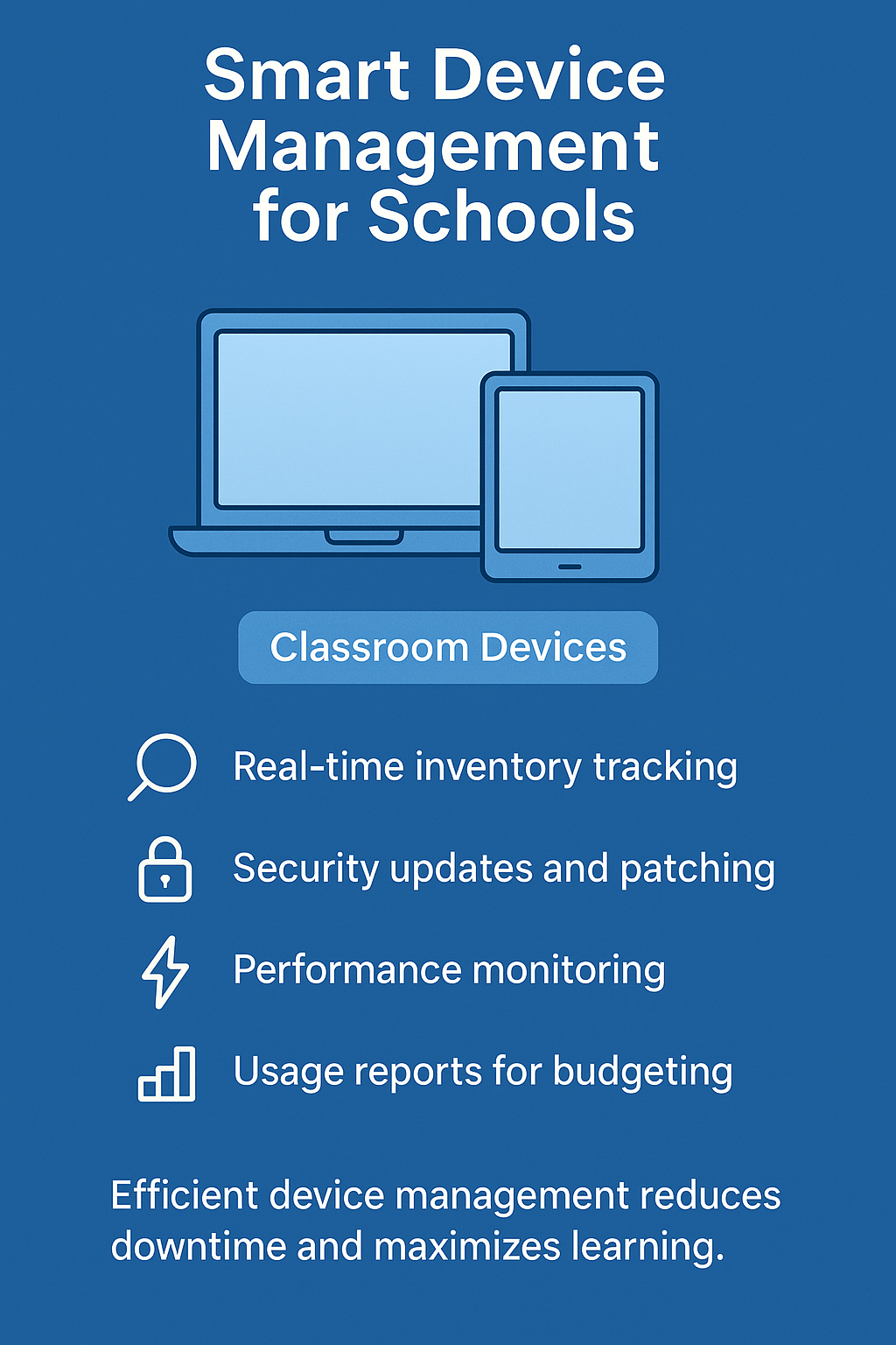 IT support for schools tasks